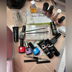 Gel nail collection several brands